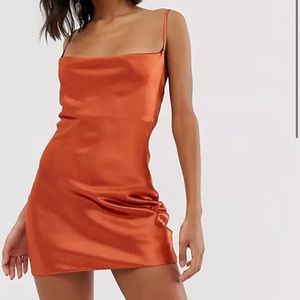 ASOS DESIGN cami mini slip dress
